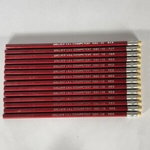 Vintage Wallace U.S.A. Competent 1580-02 Drafting Pencils (14) Unused